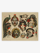 Spider Murphy’s Tattoo Flash Vol.3 - Tattoo Life Books