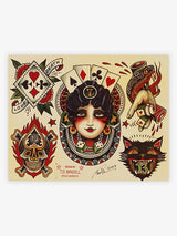 Spider Murphy’s Tattoo Flash Vol.3 - Tattoo Life Books