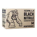 Gorilla Black Nitrile Exam Gloves - Heavyweight