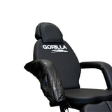 Black Disposable Armrest Covers - Standard Size - 50/Box